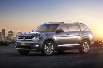Volkswagen Atlas front three quarter